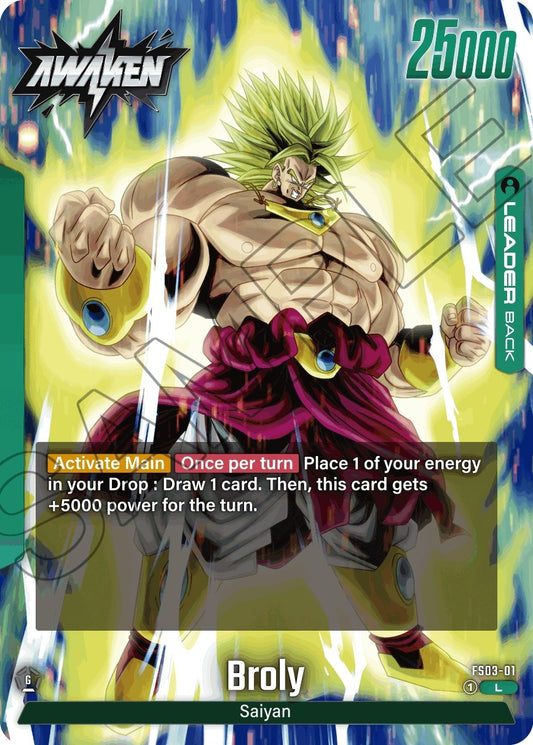 Image for Broly - FS03-01 - Dragon Ball Super: Fusion World