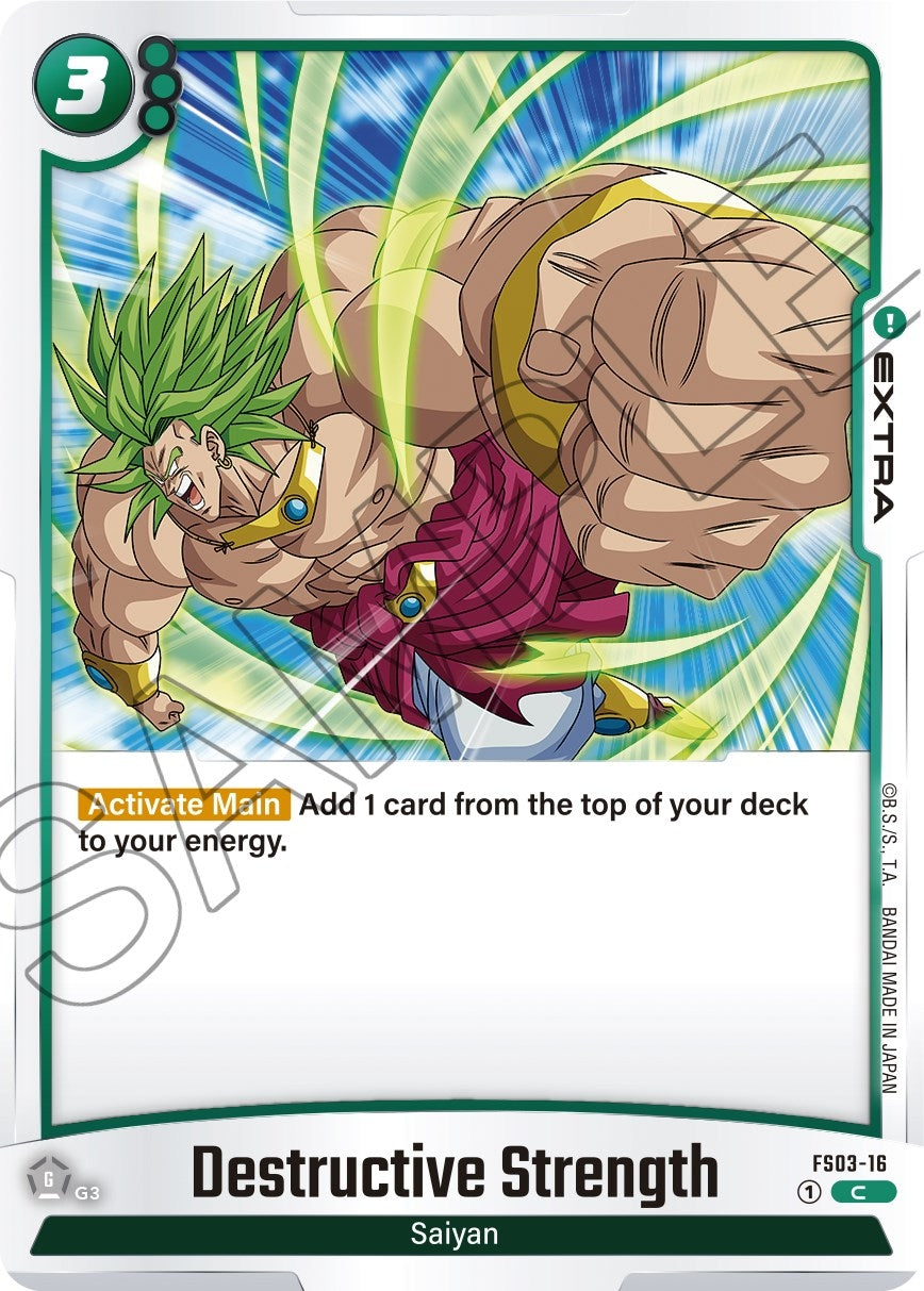 Image for Destructive Strength - Dragon Ball Super: Fusion World