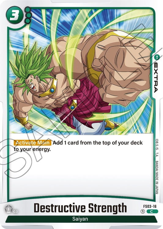 Image for Destructive Strength - Dragon Ball Super: Fusion World