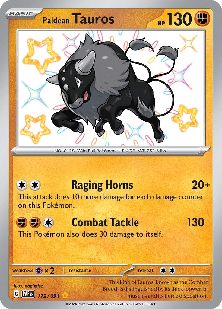 Image for Paldean Tauros - Pokemon