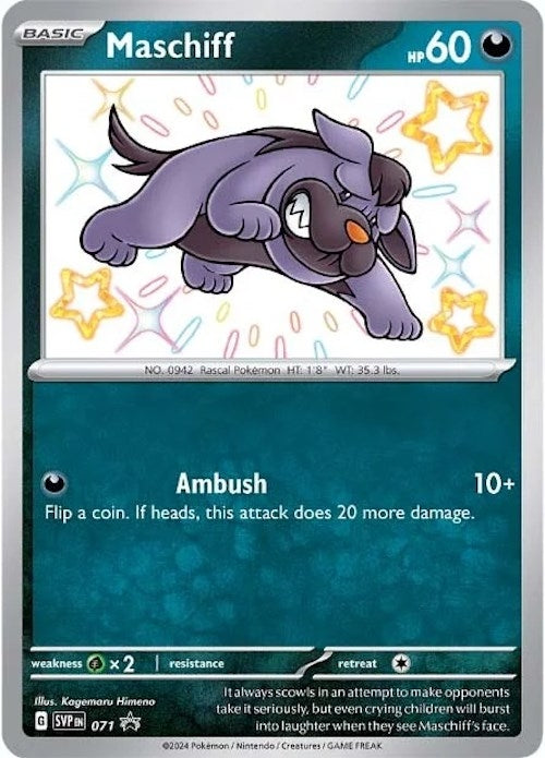 Image for Maschiff - 071 - Pokemon
