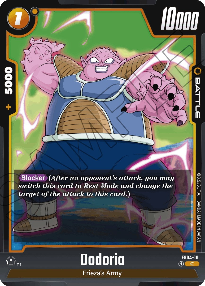 Image for Dodoria - Dragon Ball Super: Fusion World