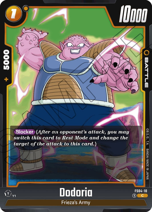 Image for Dodoria - Dragon Ball Super: Fusion World