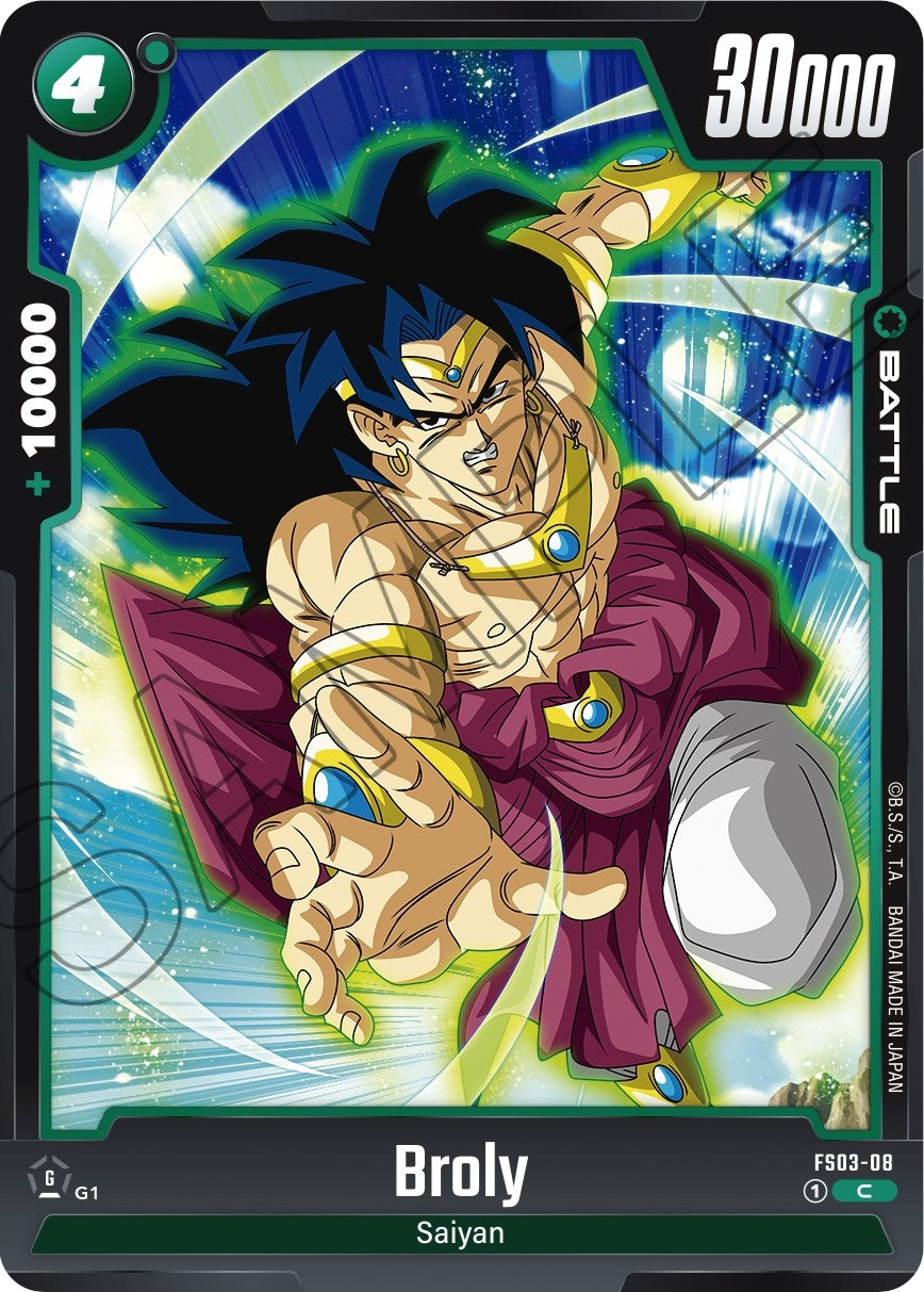 Image for Broly - FS03-08 - Dragon Ball Super: Fusion World