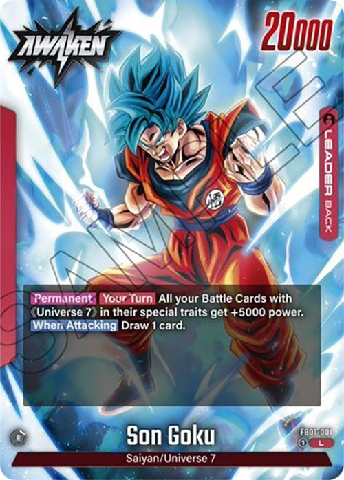 Image for Son Goku - FB01-001 - Dragon Ball Super: Fusion World