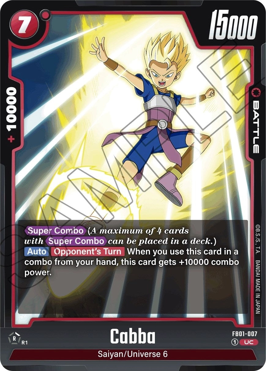 Image for Cabba - Dragon Ball Super: Fusion World