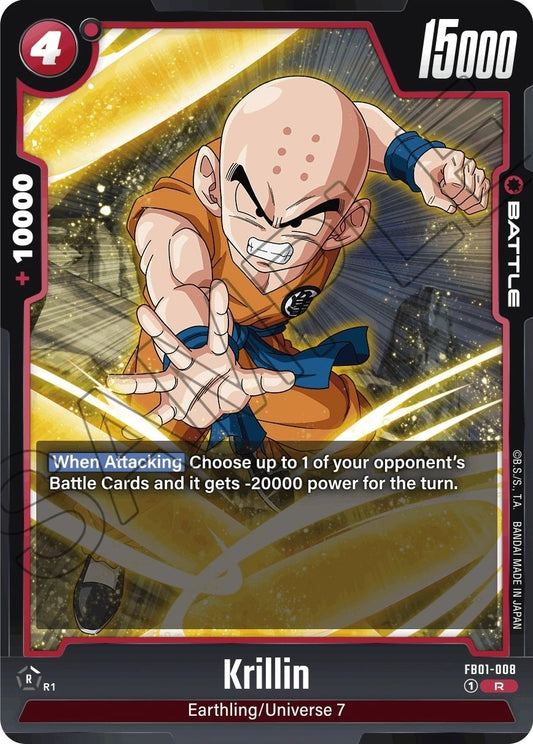 Image for Krillin - FB01-008 - Dragon Ball Super: Fusion World