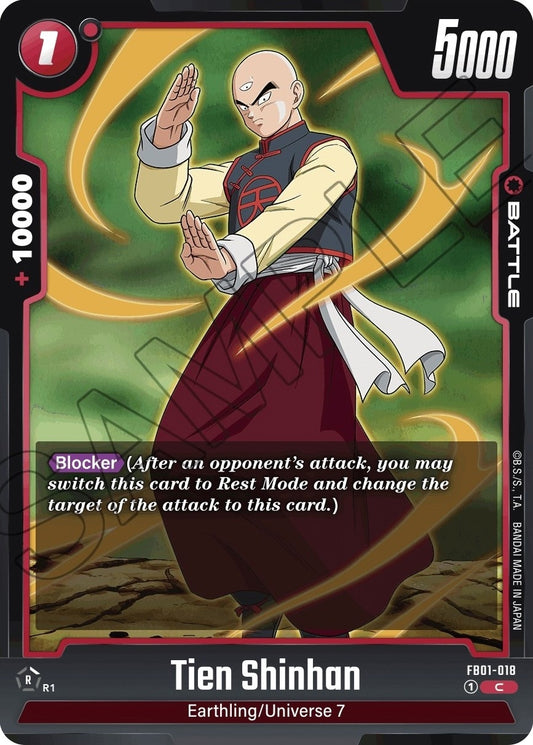 Image for Tien Shinhan - FB01-018 - Dragon Ball Super: Fusion World
