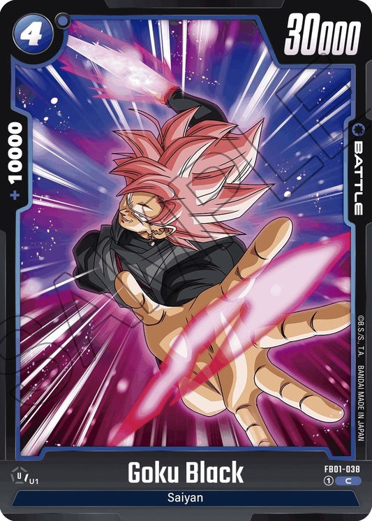Image for Goku Black - FB01-038 - Dragon Ball Super: Fusion World