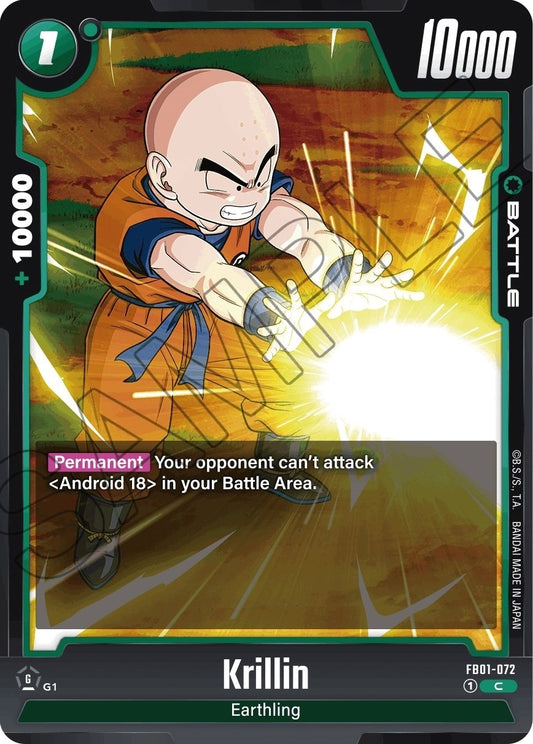 Image for Krillin - FB01-072 - Dragon Ball Super: Fusion World