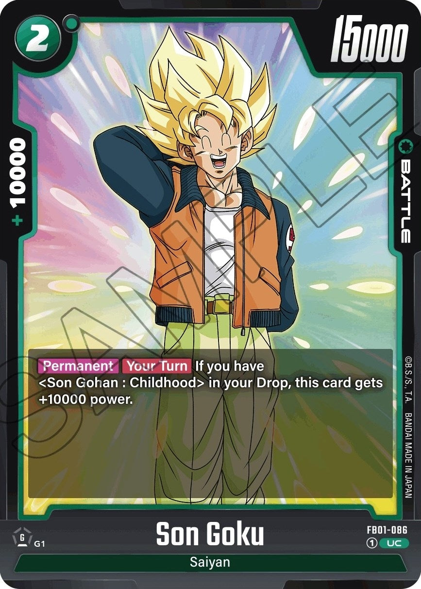 Image for Son Goku - FB01-086 - Dragon Ball Super: Fusion World