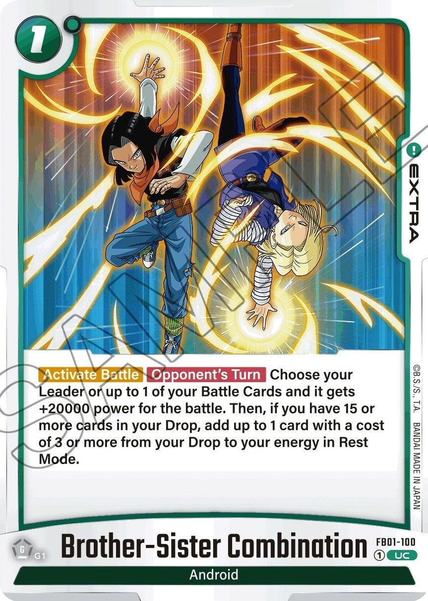 Image for Brother-Sister Combination - Dragon Ball Super: Fusion World