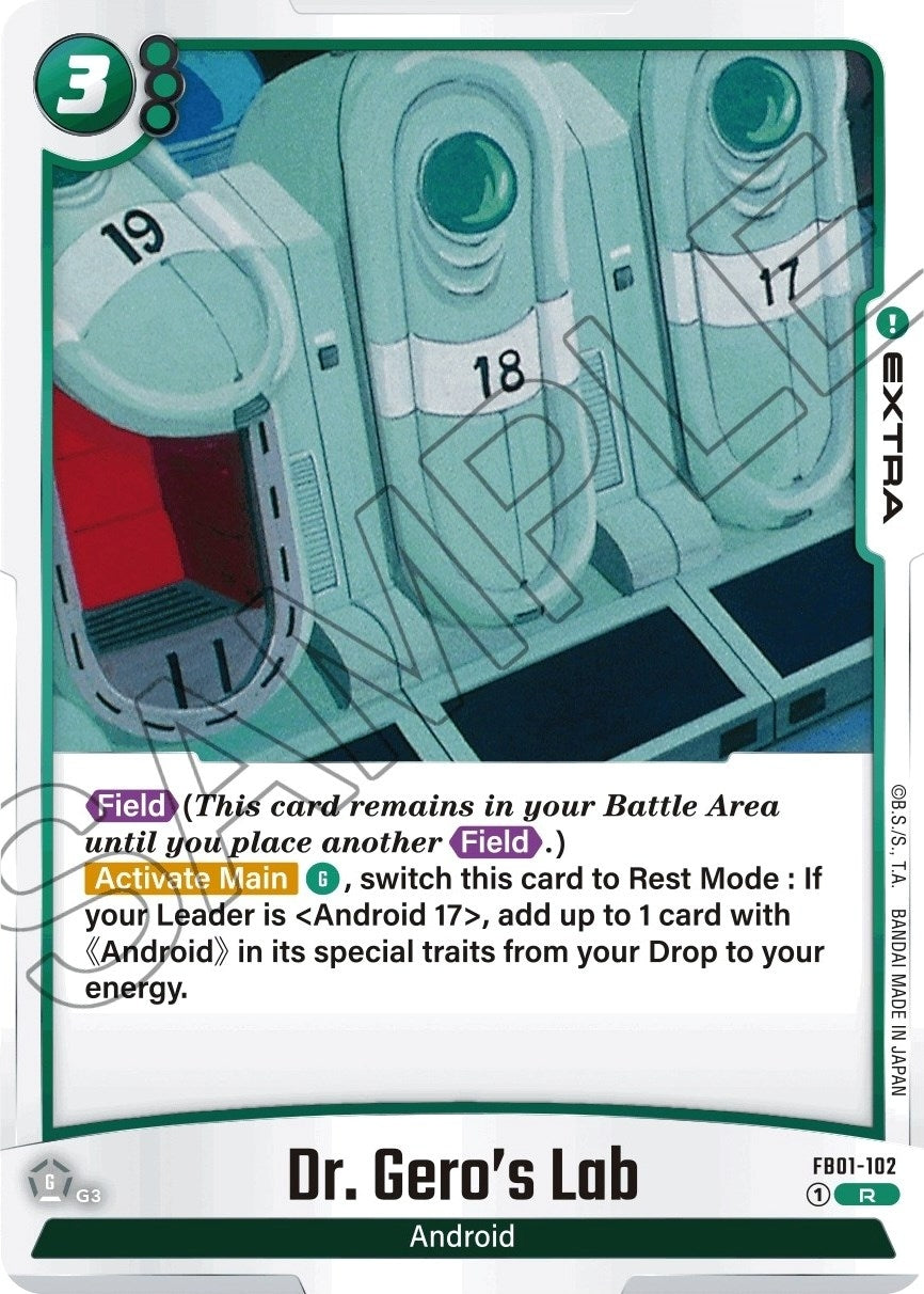 Image for Dr. Gero's Lab - Dragon Ball Super: Fusion World