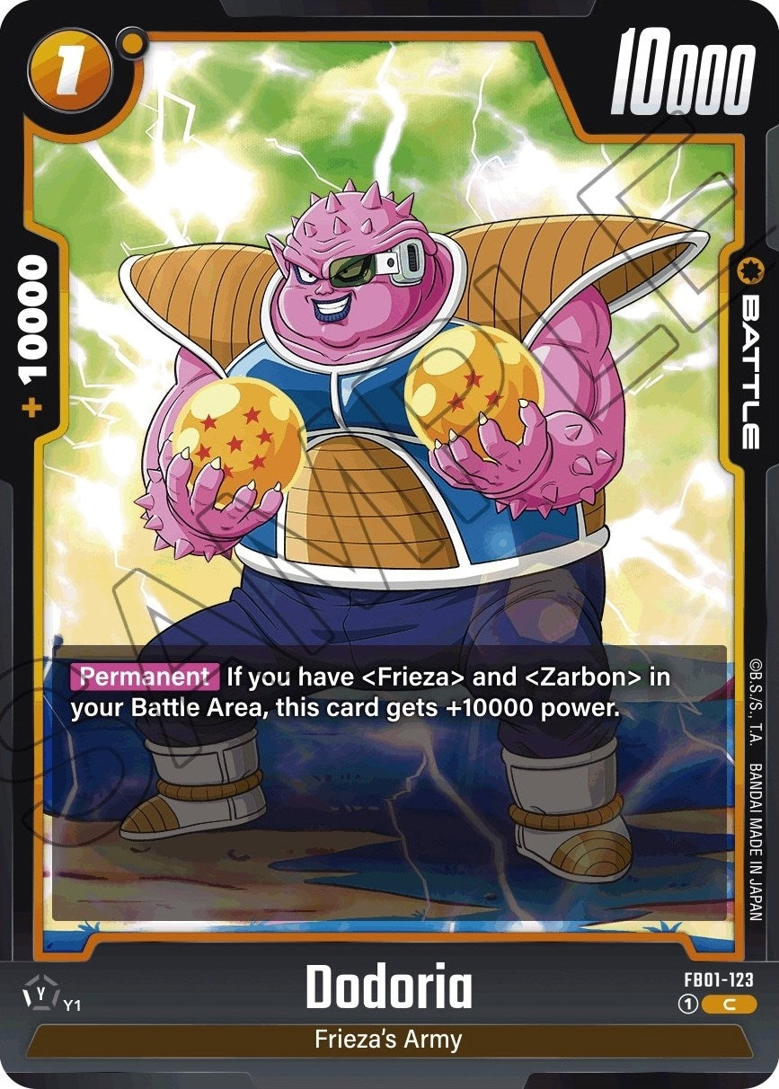 Image for Dodoria - Dragon Ball Super: Fusion World