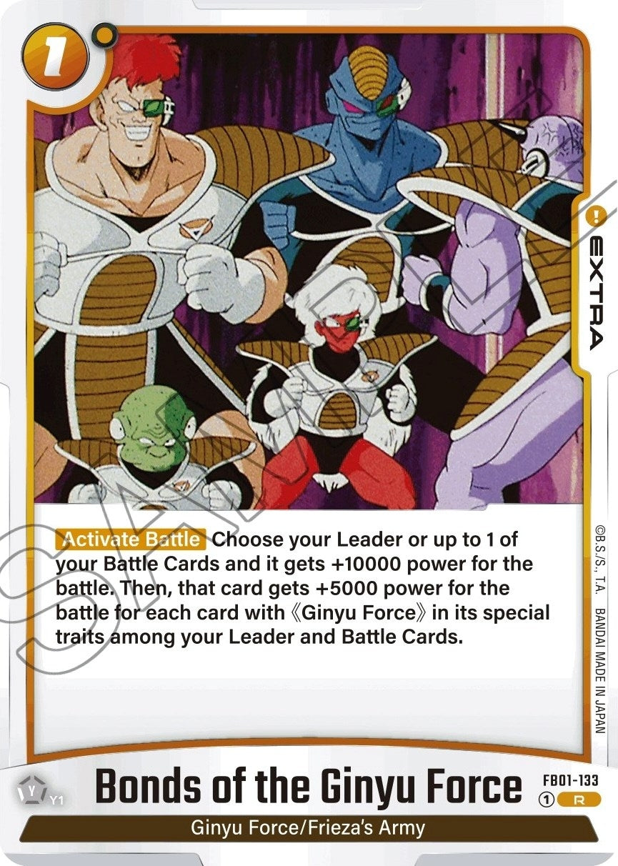 Image for Bonds of the Ginyu Force - Dragon Ball Super: Fusion World