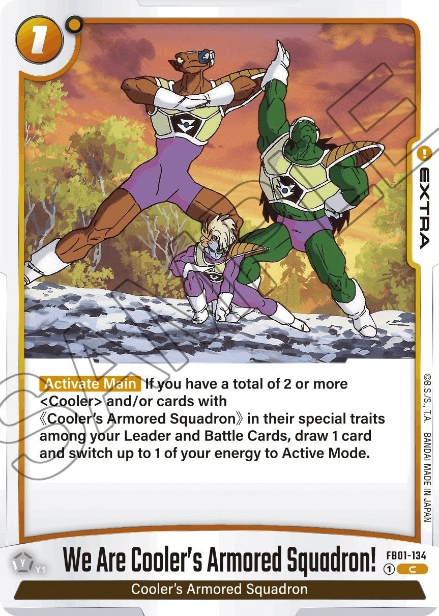 Image for We Are Cooler's Armored Squadron! - Dragon Ball Super: Fusion World