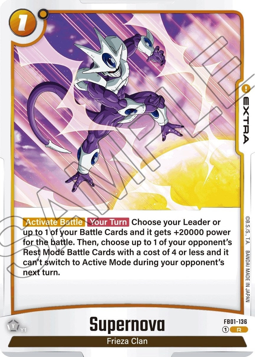 Image for Supernova - Dragon Ball Super: Fusion World
