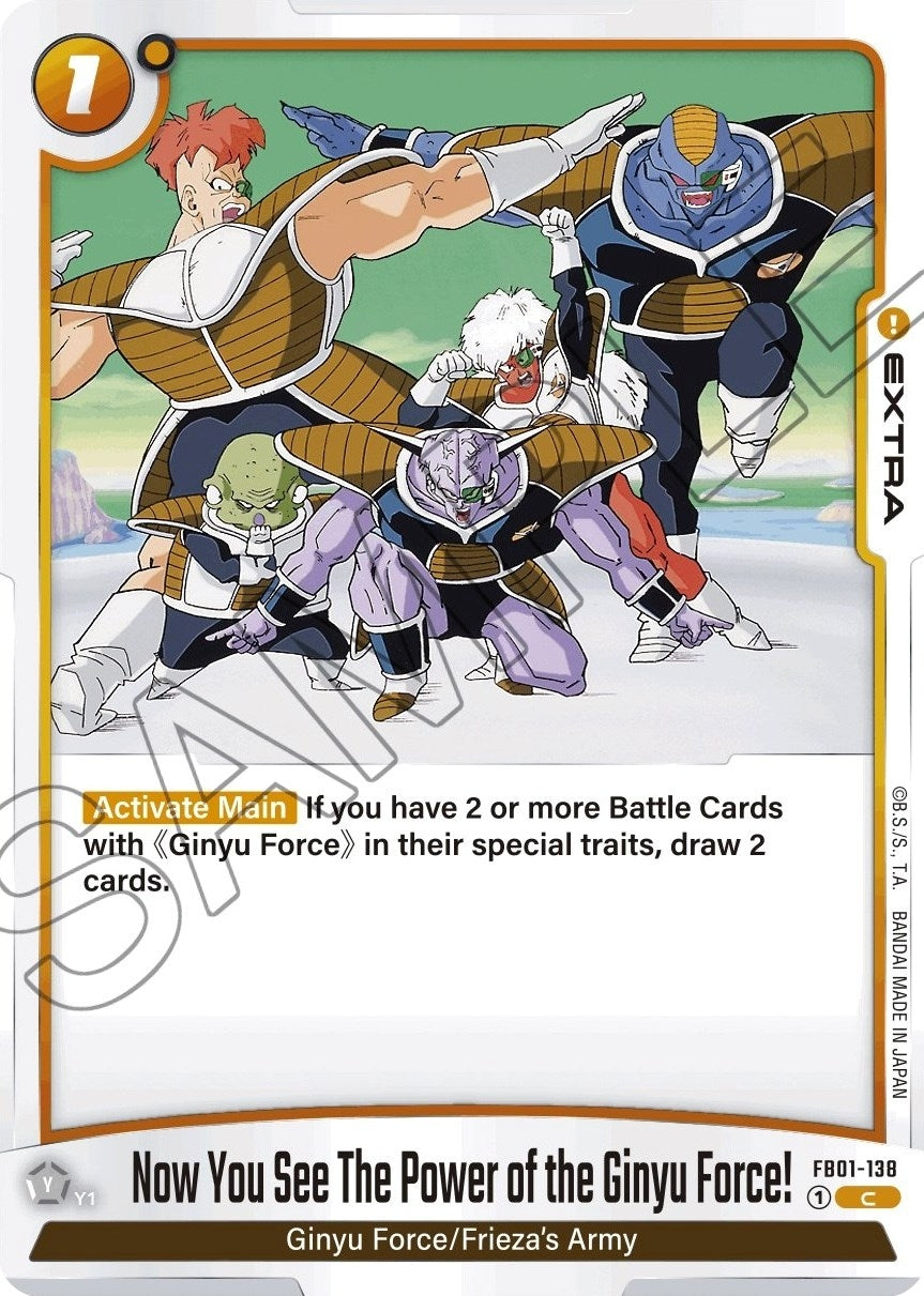 Image for Now You See The Power of the Ginyu Force! - Dragon Ball Super: Fusion World