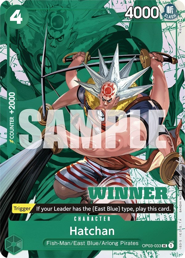 Image for Hatchan (Winner Pack Vol. 6) - One Piece Card Game