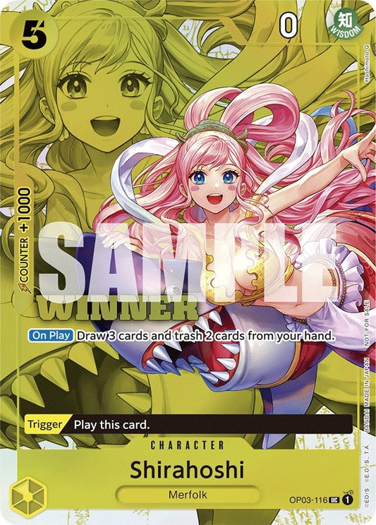 Image for Shirahoshi (Winner Pack Vol. 6) - One Piece Card Game