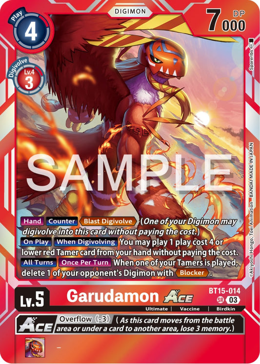 Image for Garudamon ACE - Digimon Card Game