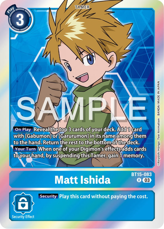Image for Matt Ishida - Digimon Card Game