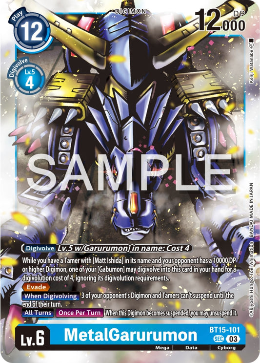 Image for MetalGarurumon - Digimon Card Game