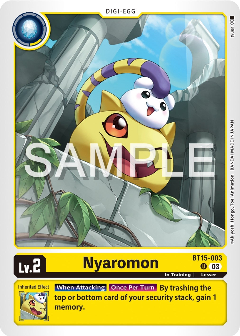 Image for Nyaromon - Digimon Card Game