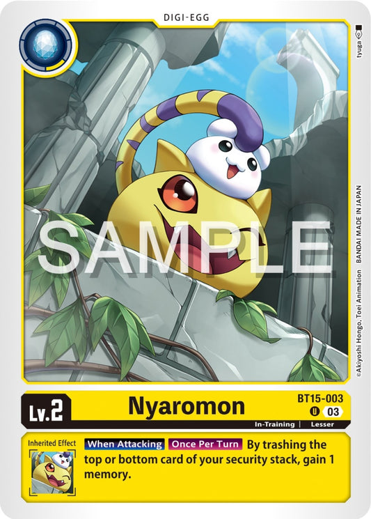 Image for Nyaromon - Digimon Card Game