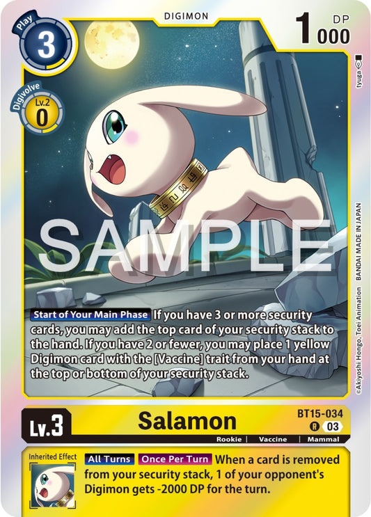 Image for Salamon - Digimon Card Game