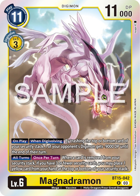 Image for Magnadramon - Digimon Card Game