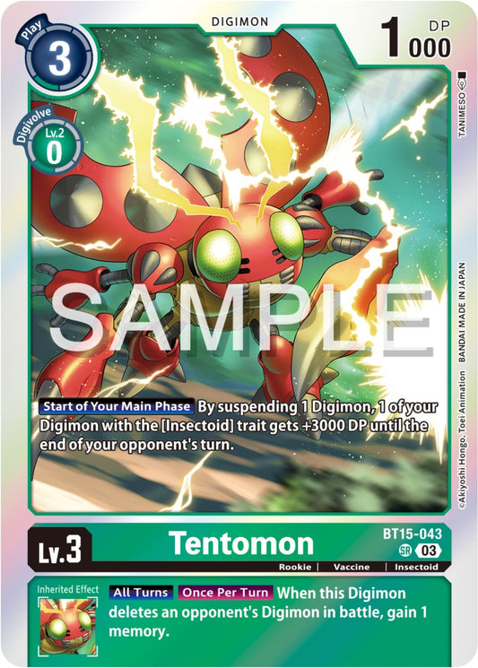 Image for Tentomon - Digimon Card Game