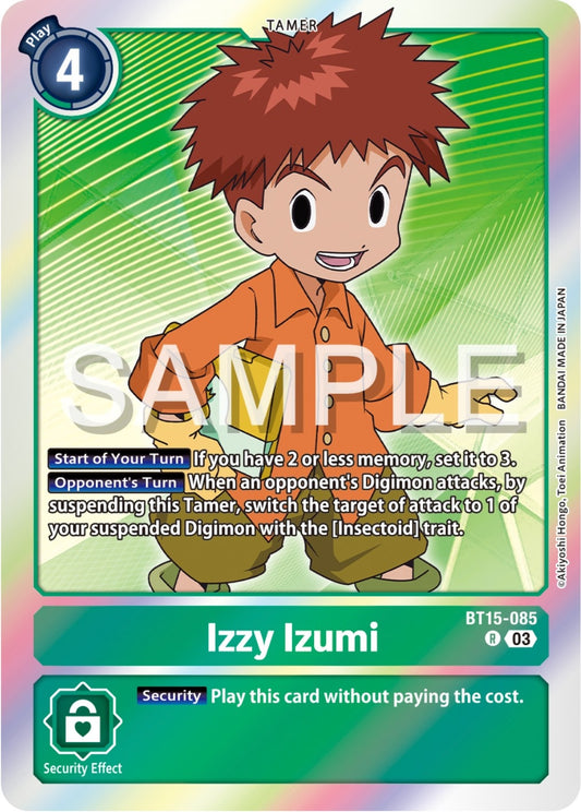 Image for Izzy Izumi - Digimon Card Game