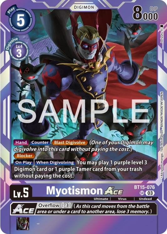 Image for Myotismon ACE - Digimon Card Game