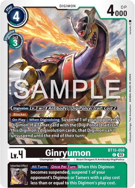 Image for Ginryumon - Digimon Card Game
