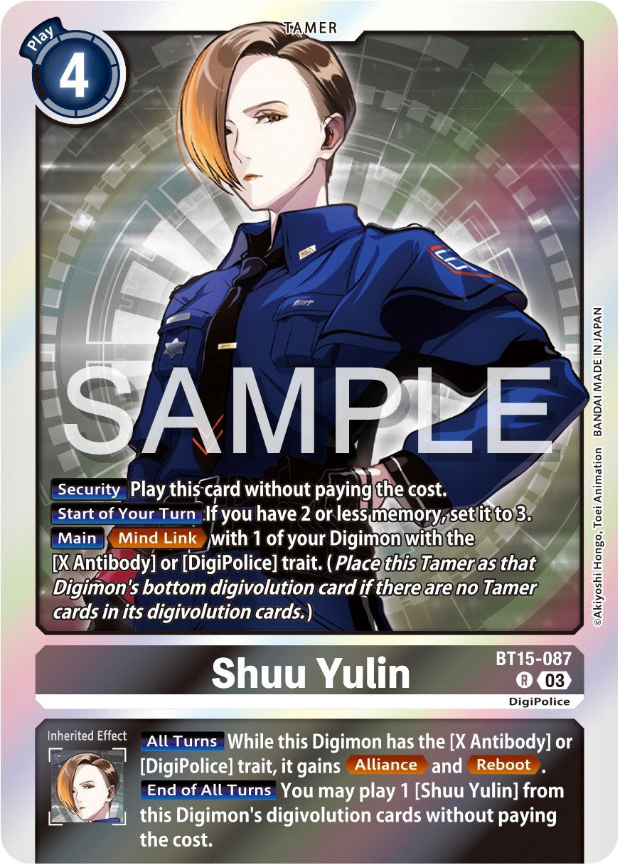 Image for Shuu Yulin - Digimon Card Game