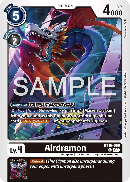 Image for Airdramon - Digimon Card Game