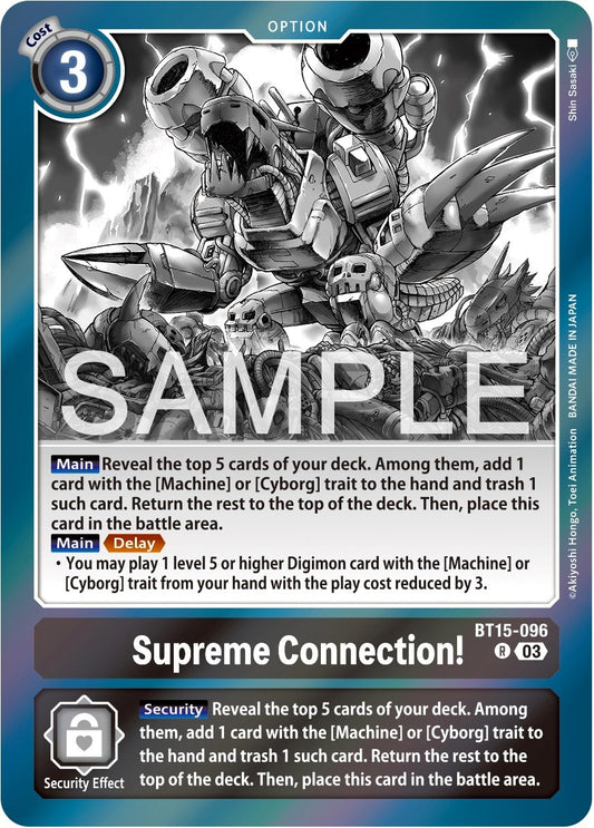 Image for Supreme Connection! - Digimon Card Game