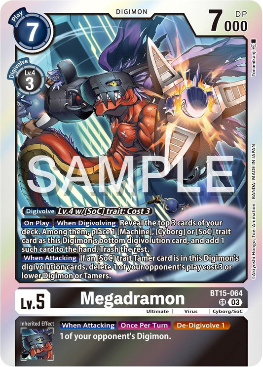 Image for Megadramon - Digimon Card Game