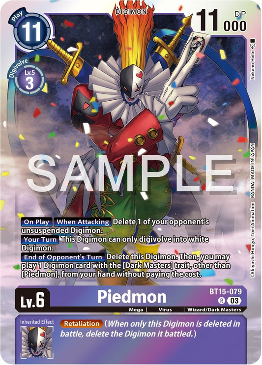 Image for Piedmon - Digimon Card Game
