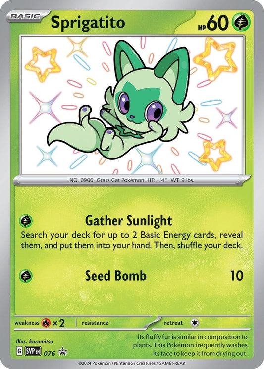 Image for Sprigatito - 076 - Pokemon