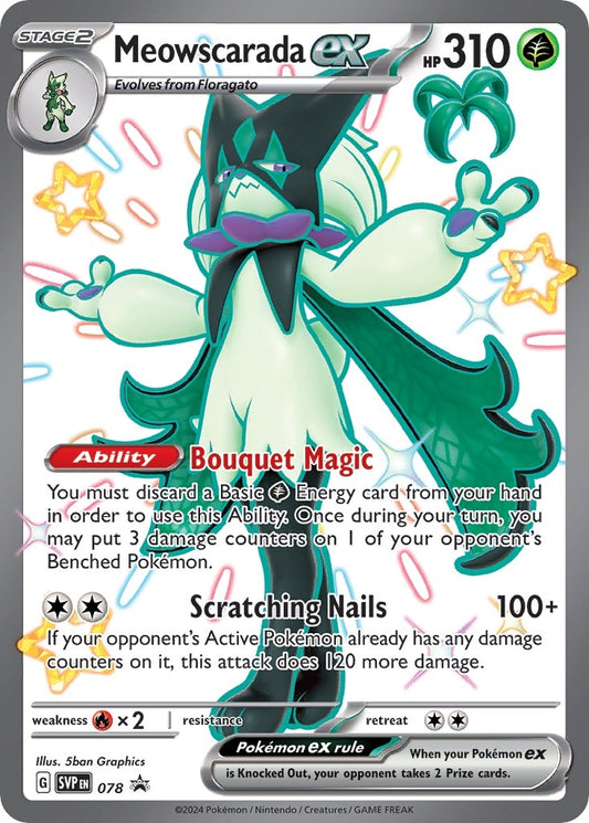 Image for Meowscarada ex - 078 - Pokemon