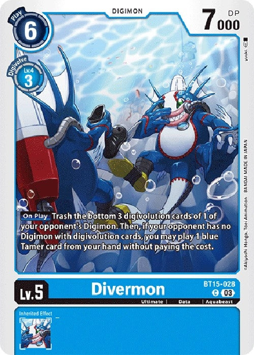 Image for Divermon - Digimon Card Game