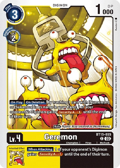 Image for Geremon - Digimon Card Game