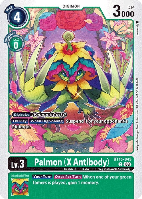 Image for Palmon (X Antibody) - Digimon Card Game
