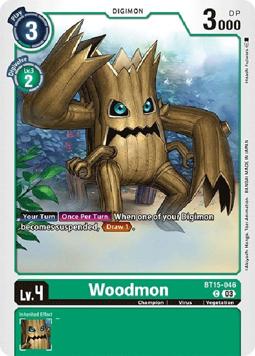 Image for Woodmon - Digimon Card Game