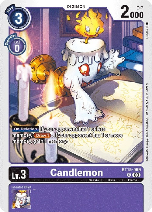 Image for Candlemon - Digimon Card Game