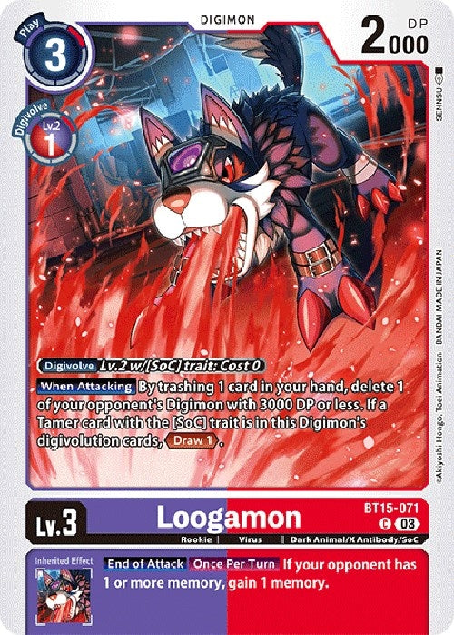 Image for Loogamon - Digimon Card Game