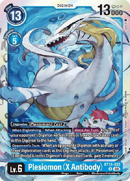 Image for Plesiomon (X Antibody) - Digimon Card Game