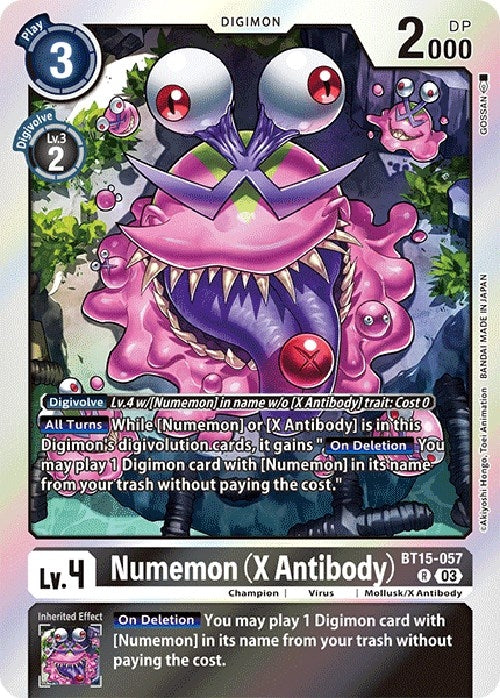 Image for Numemon (X Antibody) - Digimon Card Game